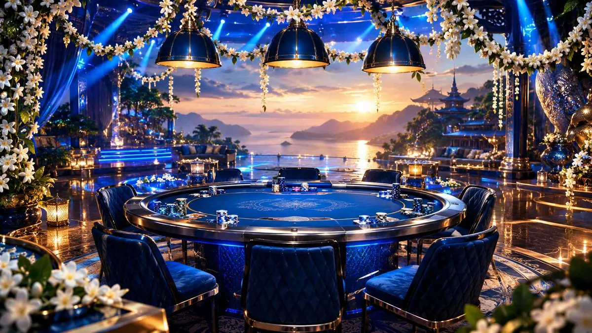 Ilustrasi poker game and golden casino — panduan ole99 login Ole99
