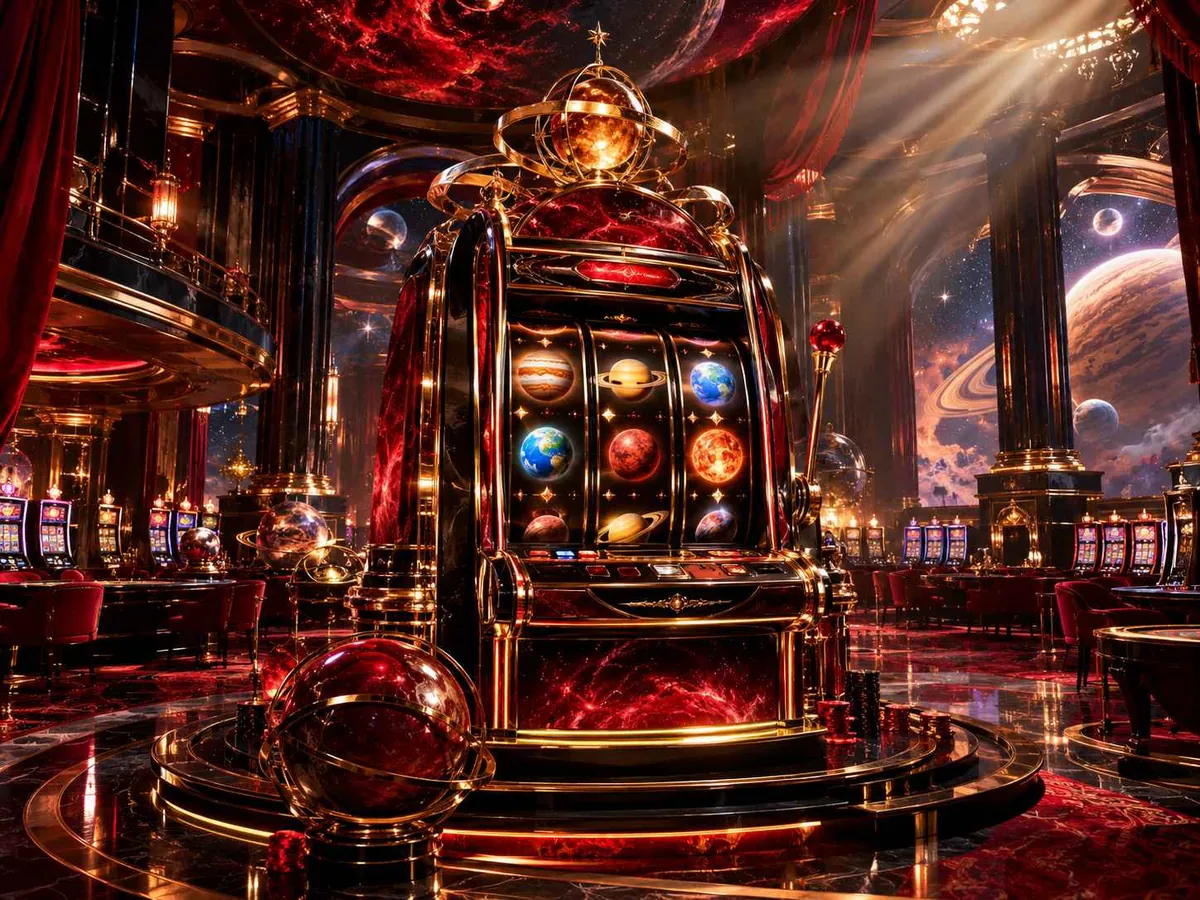 Ilustrasi slot machine and golden casino — panduan crash game Ole99