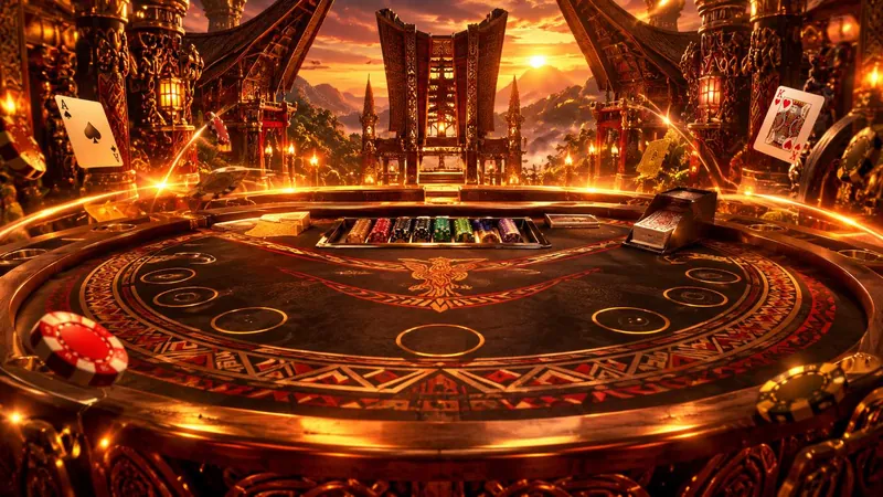 Blackjack table and jackpot win dalam konteks cara main spaceman Ole99